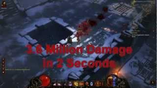 3.6 Million Damage Single Target in 2 seconds (Diablo 3 Demon Hunter)