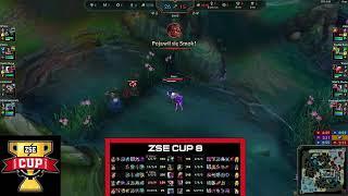 Rozgrywki LoL  ZSE CUP 8 | AJ vs ALV |