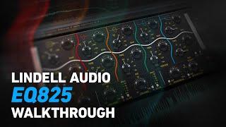 Lindell Audio EQ825 Mastering Equalizer - Walkthrough | Plugin Alliance