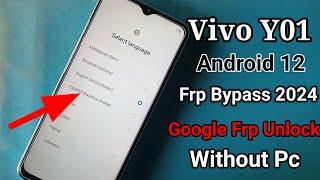 vivo y01 frp bypass 2024 !! vivo y01 frp bypass without PC !! vivo frp bypass!!