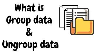 Biostatistics, group & ungroup data in bangla