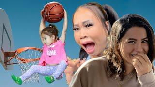 3 YEAR OLD BASKETBALL PRODIGY!? + SPECIAL ANNOUCEMENT w/ Megan Batoon! + Mimi Got a BIG OLE HEAD