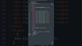 GRID BACKGROUND | html&css | #shorts #code #trending #viralvideo #coder