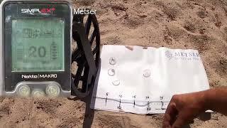 Nokta Simplex Plus.Testing Our Metal Detector for Small Gold Targets)