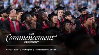 UMD 2025 Commencement Ceremony