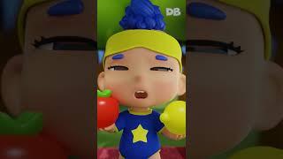 Yummy Fruits & Vegetables with Baby DB | D Billions #shorts #db