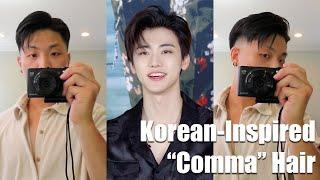 Recreating Trendy Korean Hairstyles (Comma Hair Tutorial)