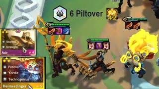 6 PILTOVER (Heimerdinger 3 star and Azir 3 star) (ranked)