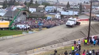 World record semi truck jump!