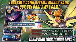 SOLO RANK MIYA AWAL SEASON DILOCK HABIS HABISAN SAMA MUSUH DARI AWAL GAME! - MLBB