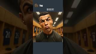 Ronaldo wants a ball! #messi #ronaldo