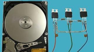 The simplest way to operate the battery's hard drive |