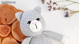 Амигуруми: схема Кошечка Грейси. Игрушки вязаные крючком - Free crochet patterns.