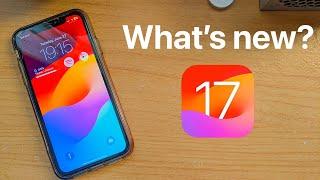 I used iOS 17 for a Month, What's New?