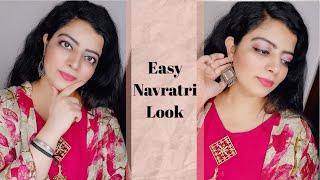 Easy Navratri Makeup |Tutorial | 2020 | for beginners by Srishty Makeovers