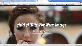 How to Customize Blogger Image Widget - BlogrCart Shopping Cart Template