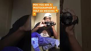 ME AT MY EX WEDDING DAY #music #hiphop #funny #wedding #marriage #reaction #shorts #southafrica