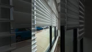 Custom Window Coverings  #oakvillehomes #verticalblinds #interiordesigninchennai