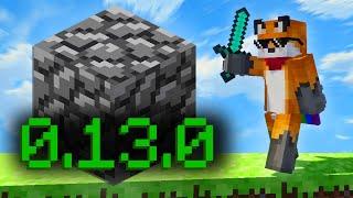 PvP on the OLDEST MCPE version... (0.13.0)