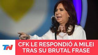 Respuesta de Cristina Kirchner tras las críticas de Milei: “¿Así que ahora también me querés matar?”