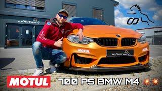 #vlog MOTUL Special: Zu Besuch bei Edeltuner Infinitas | inkl. Testfahrt BMW M4 mit 700 PS 