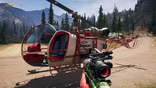 FarCry5 Горы Уайттейл Тайник выживальщиков Чёртов ангар