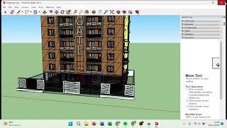 Final Project XII: Design building Golden Gate School Makassar using Unity & SketchUp