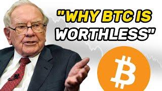 Warren Buffett: "BITCOIN WILL GO TO ZERO"  Charlie Munger: "It's foolish and stupid" 