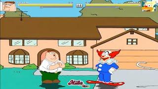 Peter Griffin vs Krusty the Clown  The Ultimate Comedy Showdown  Family Guy x The Simpsons!