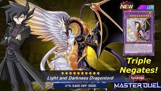 THE NEW LIGHT AND DARKNESS DRAGONLORD DECK! Triple negates Dragon with the pure version!