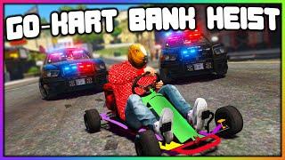 GTA 5 Roleplay - GO-KART ROBBING BANKS (HUGE BATTLE) | RedlineRP