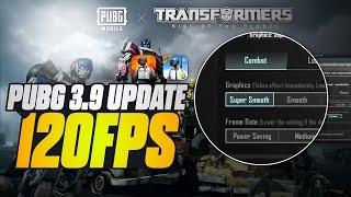 Finally 120FPS and Super Smooth Graphics in PUBG/BGMI 3.9 UPDATE