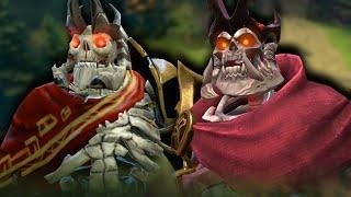 Dota 2 - Skeleton King & Wraith King Arcana Comparison