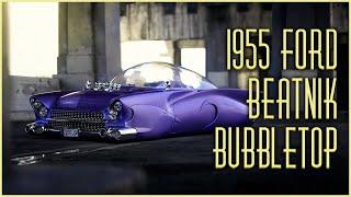 1955 Ford Beatnik Bubbletop: Gary "Chopit" Fioto's Lavender Dream Machine