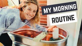 A Day in the Life of a Homesteader | My morning routine with 36 animals