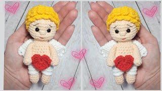 КУПИДОНАНГЕЛ  ВЯЗАНЫЙ КРЮЧКОМcupido crochetHäkelengel