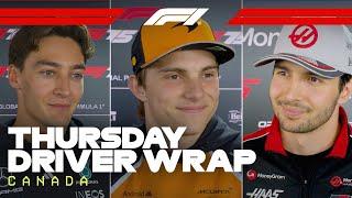 Drivers Look Ahead To Canada | 2025 Canadian Grand Prix