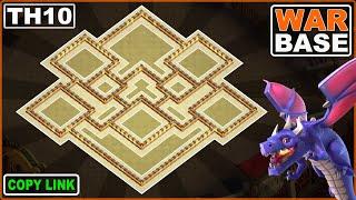 NEW! COC TH10 War Base 2024 Copy Link | Anti 2 star Town Hall 10 base - Clash of Clans