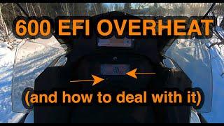 Ski-Doo 600 EFI Overheat (and how to deal with it)