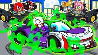 JOKER SPEEDRUNNER vs CAZADORES BATMAN en DRIVING EMPIRE!