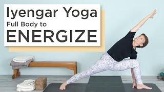 Iyengar Yoga Full Body To Energize With Kathy Cook (HD)