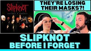 DOES THIS ONE HAVE HIDDEN LAYERS TO IT?! First Time Hearing Slipknot - Before I Forget Reaction!