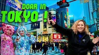 Traversam SHIBUYA faimoasa INTERSECTIE din Tokyo Japonia | Mancam Friptura si Burger Japonez