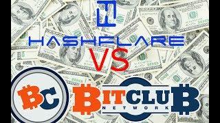 HASHFLARE vs BITCLUB NETWORK : The Most trustworthy cloud mining websites ?