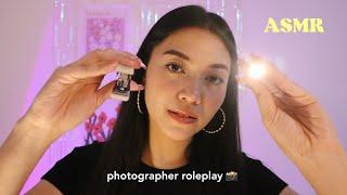 ASMR - Photographer roleplay but with light & stapler | soft spoken (bahasa melayu)