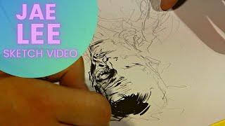 JAE LEE drawing Two-Face