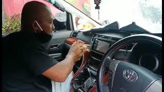 pasang doubledin pioneer toyota alphard