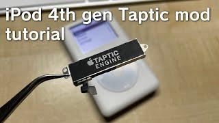 iPod 4th Gen Taptic Engine Mod Tutorial