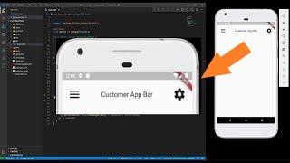 Custom AppBar in Flutter