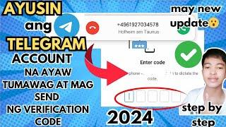 PAANO AYUSIN ANG TELEGRAM NA AYAW MAGSEND NG VERIFICATION CODE|HOW TO FIX TELEGRAM NOT SENDING CODE